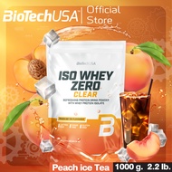 BioTechUSA Iso Whey Zero Clear 1000g Peach Ice Tea (เวย์โปรตีนไอโซเลท ลีนเวย์) เวย์โปรตีนแบบใส ไม่มี