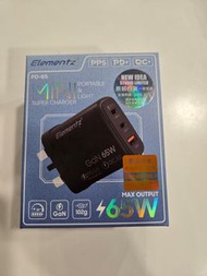 全新 Elementz PD-65 65W GaN 2c1a 充電器