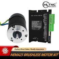 100W Brushless BLDC Motor 3000Rpm 5000Rpm 10000Rpm NEMA23 Three Phase DC 24V Brushless Motor Kit Wit