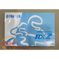 Rxz Catalyze  Manual book  100% original Yamaha (Stock lama/Not Copy) 5PV-F8199-E0