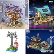 現貨 全新原裝正版(香港行貨)  LOZ diamond block mini lego toys 可愛 益智小朋友 大人玩 香港 海洋公園 纜車 Ocean Park Hong Kong Cable