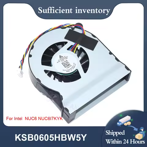 New CPU Cooling Fan For Intel Skull Canyon NUC6I7KYK NUC6 I3 I5 I7 DC5V 0.6A KSB0605HB KSB0605HBW5Y 