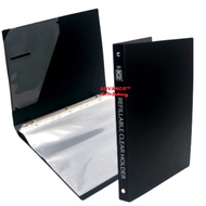 K2 A4 REFILLABLE CLEAR HOLDER-501 BLK