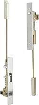 Ives FB51P US32D Constant Latching Flush Bolts for Metal Door, Pair of Top and Bottom Bolts, Satin S