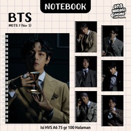 Notebook A6 SPIRAL NOTEBOOK - BTS MAP OF THE SOUL 7 VER 3 - UNOFFICIAL KPOP MERCHANDISE