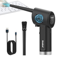 Air Duster, Handheld Cordless Air Duster, Air Blower Rechargeable, Electric Compressed air Gun Batte