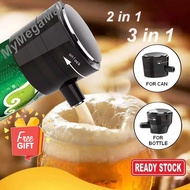 2-in-1 Beer Bubbler Foamer Portable Ultrasonic Beer Foaming Machine Draft Beer Dispenser Birthday Pa