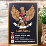 poster garuda pancasila dan silanya