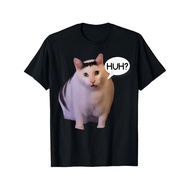 Funny Cat Meme Huh Funny Meme Internet Meme Cat Lovers Joke T-shirt Casual T-shirt Casual Top Casual