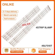 49LF510T / 49LF510T.ATS / 49UJ630T / 49LJ55 0T LG 49 "ไฟเรืองแสงทีวี LED (LAMPU TV) LG 49นิ้ว LED TV 49LF510 49UJ630