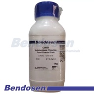Ammonium Chloride (Food / Pharma Grade), 1kg, BENDOSEN [CAS No. 12125-02-9]