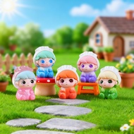 7PCS Cute Dumpling Boy Dimoo Resin Charms for DIY(11-470)