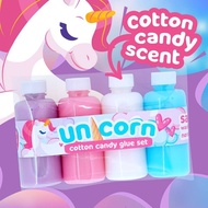 Slime Glue Unicorn Cotton Candy Scent Quality Hello Dani Slimes