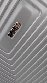 ELLE 銀色行李箱