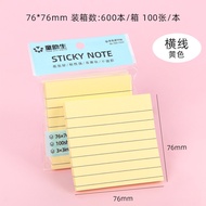 Office Color Horizontal Sticky Notes Sticky Student Sticky Notes Pad Tearable Notes Message Notes St