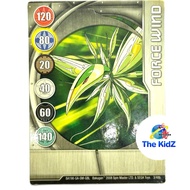 Bakugan Battle Brawler Force Wind Metal Card 3/48b BA198 HP Oberus