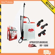 POMPA SEMPROT HAMA MANUAL 16 LITER L TENGKI SEMPROT HAMA MANUAL SPRAYER REDFOX SEMPROTAN TANGAN