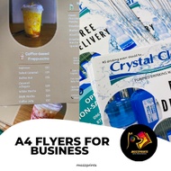 PISO PRINT - GLOSSY PAPER - Document Printing / Flyers / Posters / Workbook