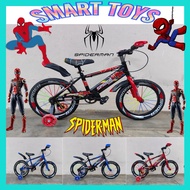 SIAP PASANG/BASIKAL BUDAK / Basikal 12/16 inch /BASIKAL SPIDERMAN BUDAK/KIDS BIKE /16 inch basikal b