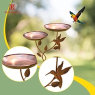 [UsusexaMY] Outdoor Bird Bath, Garden Decoration, Ironwork, Design, Garden Birdbath
