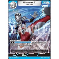 Ultraman Card Game BP01-073 Ultraman Z, Alpha Edge (R) English Version