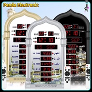 panda 4008pro Mosque Digital Azan Wall Clock Remote Control Alarm Clock Ramadan Eid Gifts For Home Office (eu Plug)