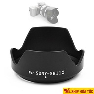 Lens hood SH112 for Sony 50mm, 18-55mm, 35mm, 55-210mm, 28mm Lens hood SH 112
