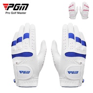 PGM Children Golf Gloves Kid’s Microfiber Breathable Left Right Handed Golf Gloves -  ST024