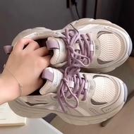 Thick-Soled Daddy Mesh All-Match Mesh Breathable Casual Sports Mesh Shoes Single Shoes#厚底老爹网面百搭网面透气休