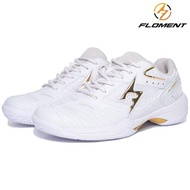 Floment Badminton Shoes Super 500 White Gold Super500Gd Sports Volleyball Athletic Shoes Mizuno