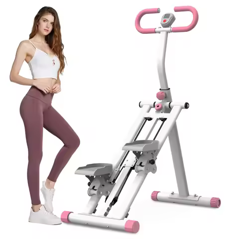 Stair Stepper with Resistance β Full-Body Vertical Climber for Home Workouts | Adjustable Handlebar,