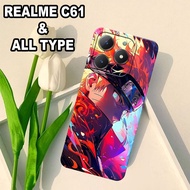 G26 - REALME C61 2024 pro camera Case - Realme C61 silicone - ANIME motif - REALME C61 Softcase - pr
