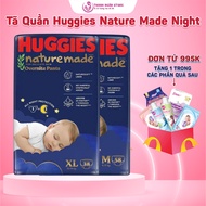 Tã Quần Huggies Ban Đêm Cao Câp Size M58 L44 XL38 XXL26 - Huggies Nature made OVN Siêu Thấm Hút - Th