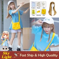 Anime Cells at Work Hataraku Saibo Platelet Cosplay Costume For Kids Girl Women Adult Cute Halloween