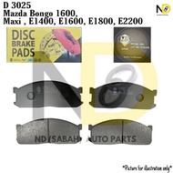 MAZDA BONGO 1600 / E1400 / E1600 / E1800 / E2200 / FORD ECONOVAN MAXI / SPECTRON SS D3025 FRONT BRAK