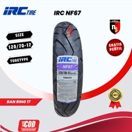 Irc NF67 120/70 Ring 17 Tubeless Free Tire Valve