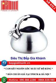 [HCM]Ấm đun nước inox dùng được bếp từ Arber AB 03LI ấm từ ấm đun nước ấm inox ấm đun nước siêu tốc 