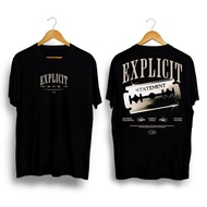 EXPLICIT DISTRO T-SHIRTS
