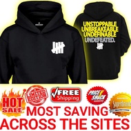 Super Premium: Undefeated Unstoppable Statement Mens Casual Trending Summer Long Sleeve Jacket Hoodi
