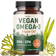 【Ready Stock】Vegan Omega 3 Algae Oil 120pcs