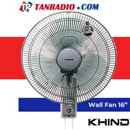 Khind Wall Fan 3 Speed/3 Blades 16" WF-1602 Kipas Dinding