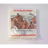 Pyramid Guitar Strings no. 2 (per pack) GUITAR STRING/ GUITAR STRING/ STRING NUMBER 2 ACOUSTIC GUITA