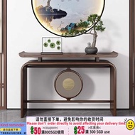 Get 8% Coupon/d New Chinese Style Hallway a Long Narrow Table Altar Entrance Cabinet Modern Living R