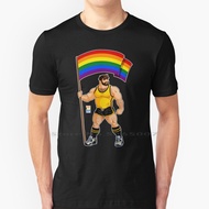 Adam Likes Pride Flag-Yellow Outfit T Shirt 100% Cotton Bobobearart Bobo Bear Bear Weekend Otter Men