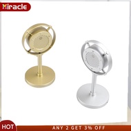 MIRACLE Vintage Retro Microphone Stage Photography Props Classic Stand Microphone For Live Performance Karaoke