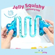 Jelly Squishy Glitter Sensory Toys Fidget Toys