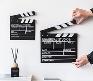 🎬ส่งด่วน🎬 ป้ายไม้ UNIVERSAL STUDIOS สเลทหนัง ตกแต่งผนัง