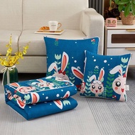 2 in 1 Blanket Pillow Size 100x150cm Foldable Multipurpose Quilt (About 3 Feet)