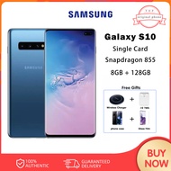 Samsung Galaxy S10 G973U Single Card Mobile Phone 8GB RAM 128GB ROM 6.1 Snapdragon 855 Octa Core NFC