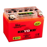 KOYOKO NANO GEL G2 YB4L YTZ5 YTZ6 YTZ7 YTZ8 YTX12 Y14L YTX24 Free Maintenance Motorcycle Battery